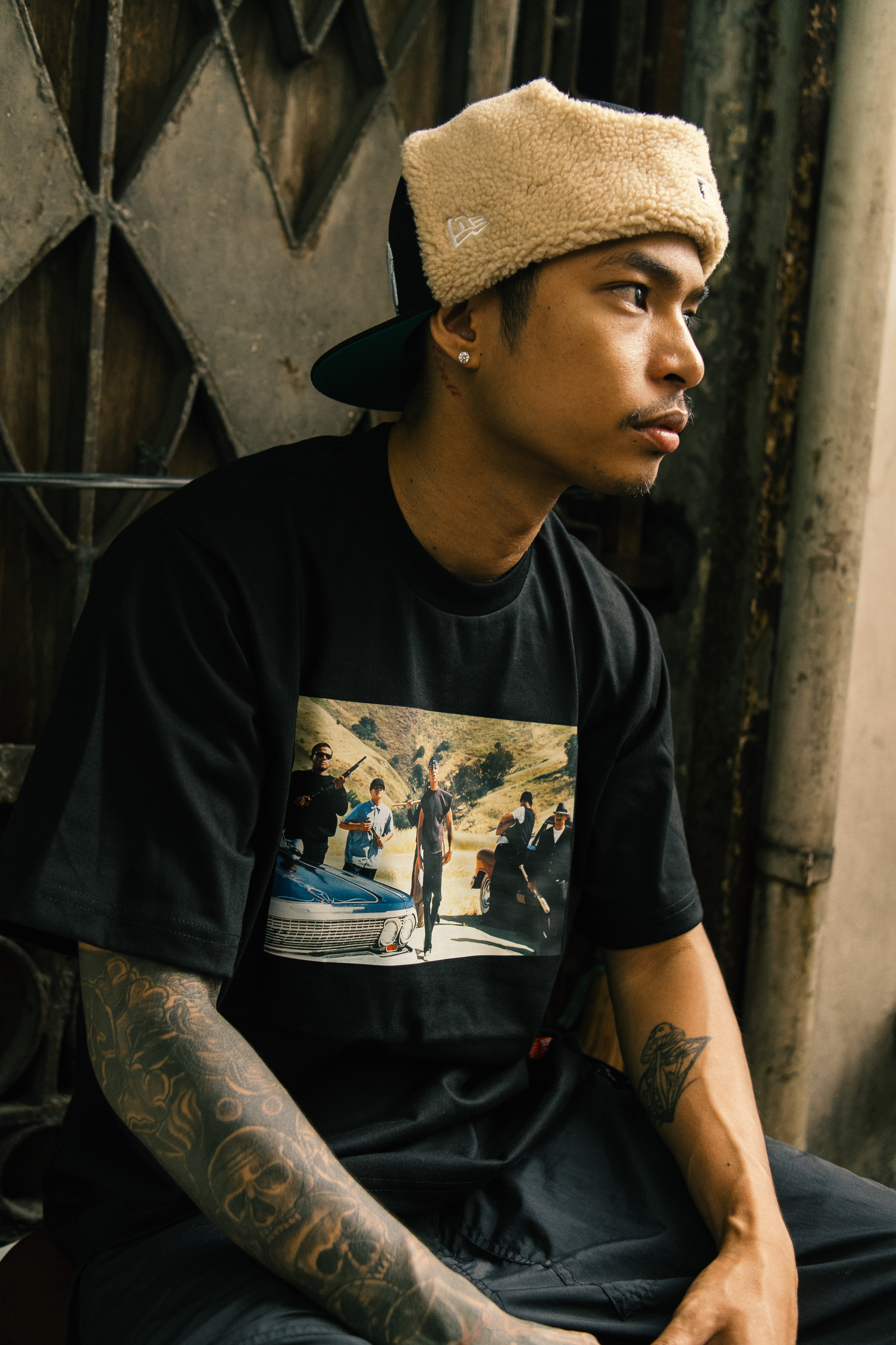 KS + ONEBLOOD "BLOOD IN"  TEE