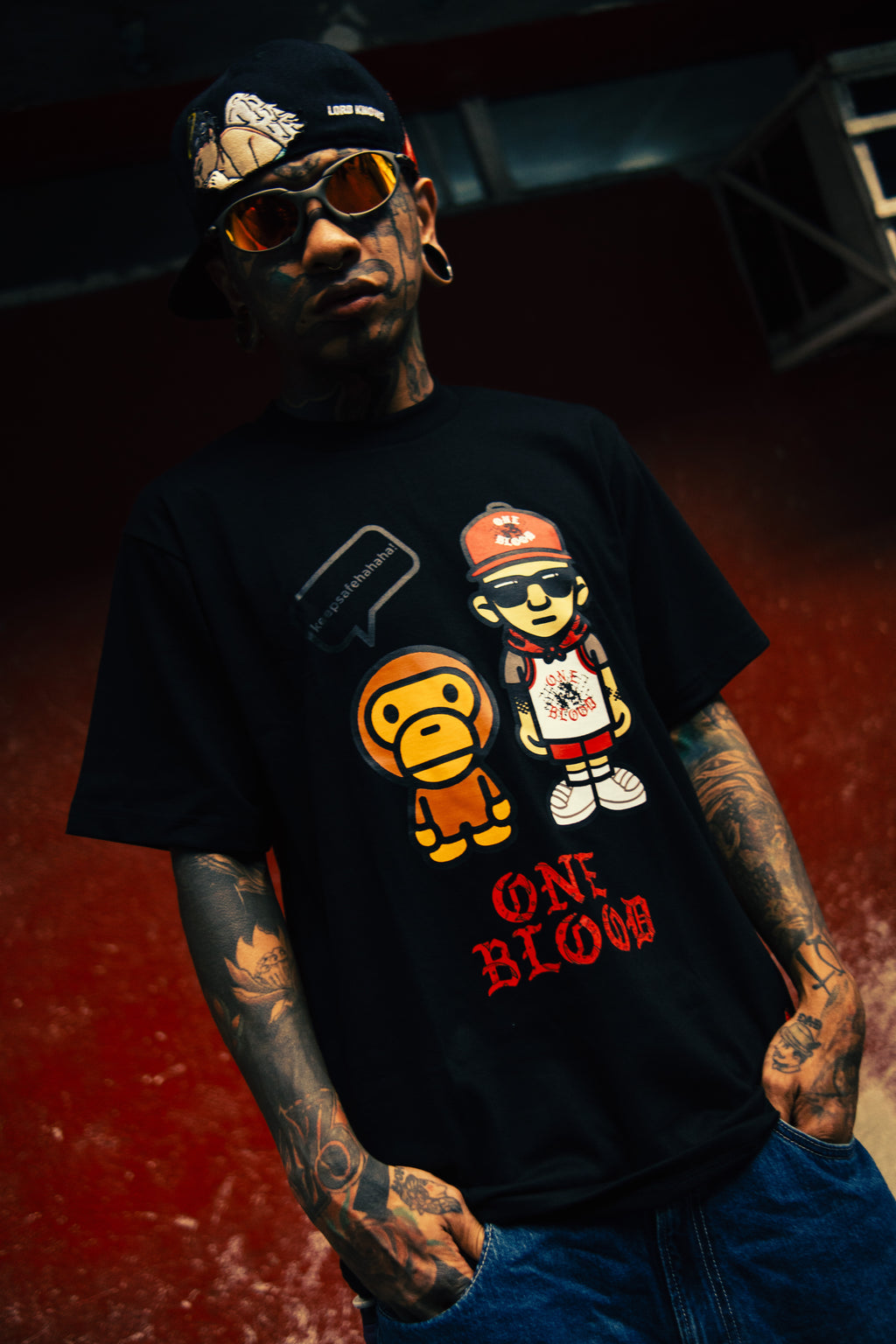 KS + ONEBLOOD OG TEE