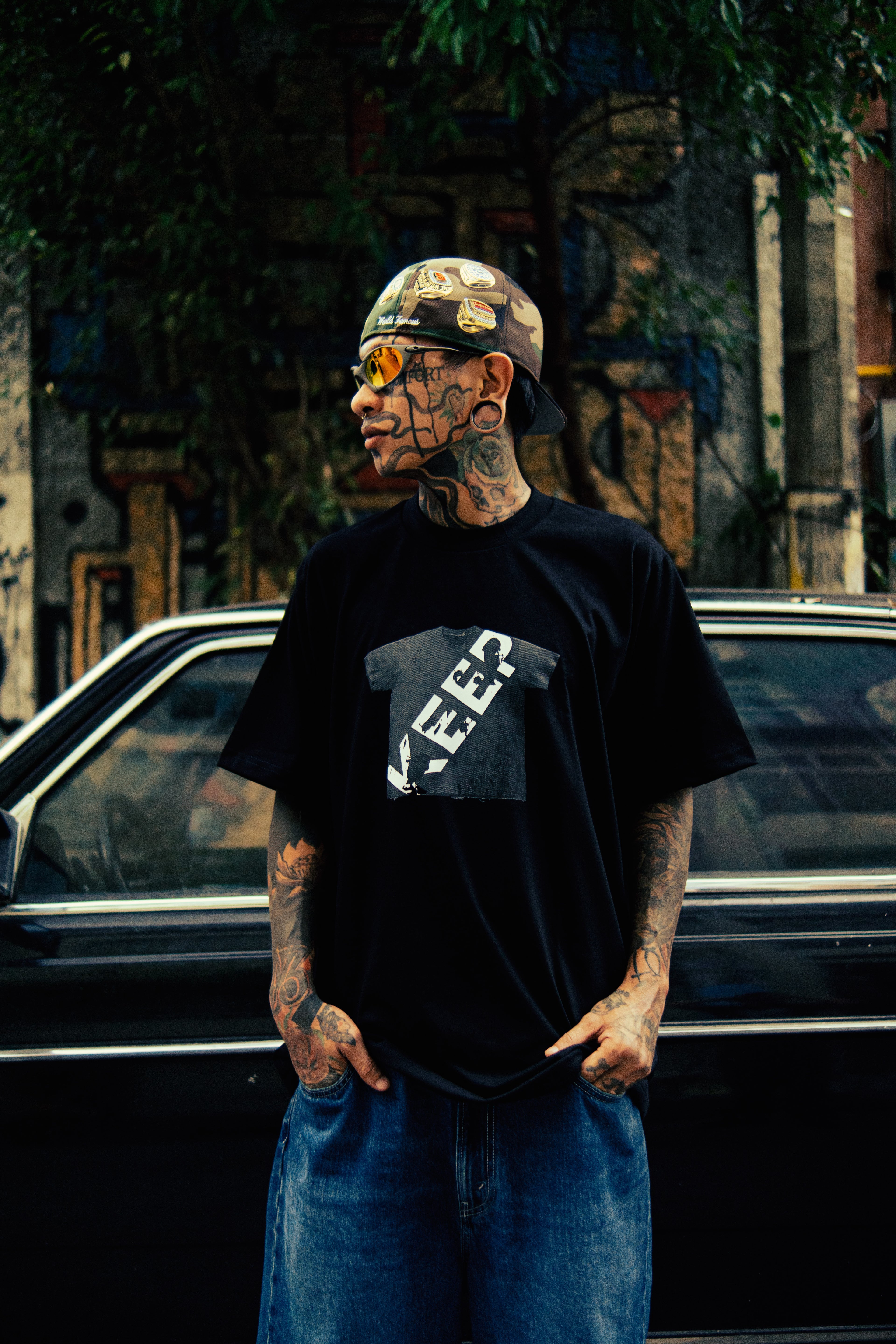 KS TEE ON TEE BLACK