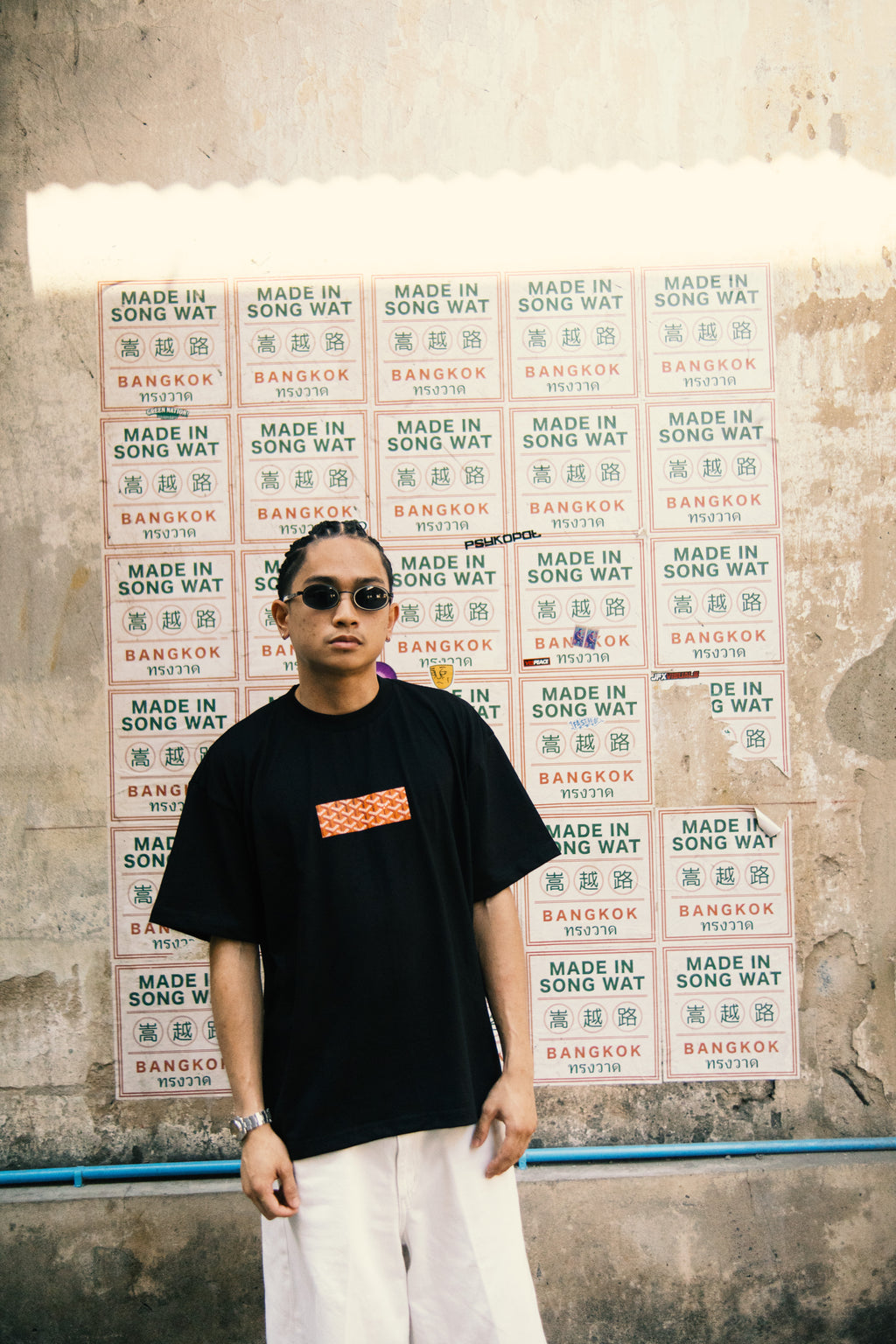 HP+KS GO YARD TEE IN ORANGE