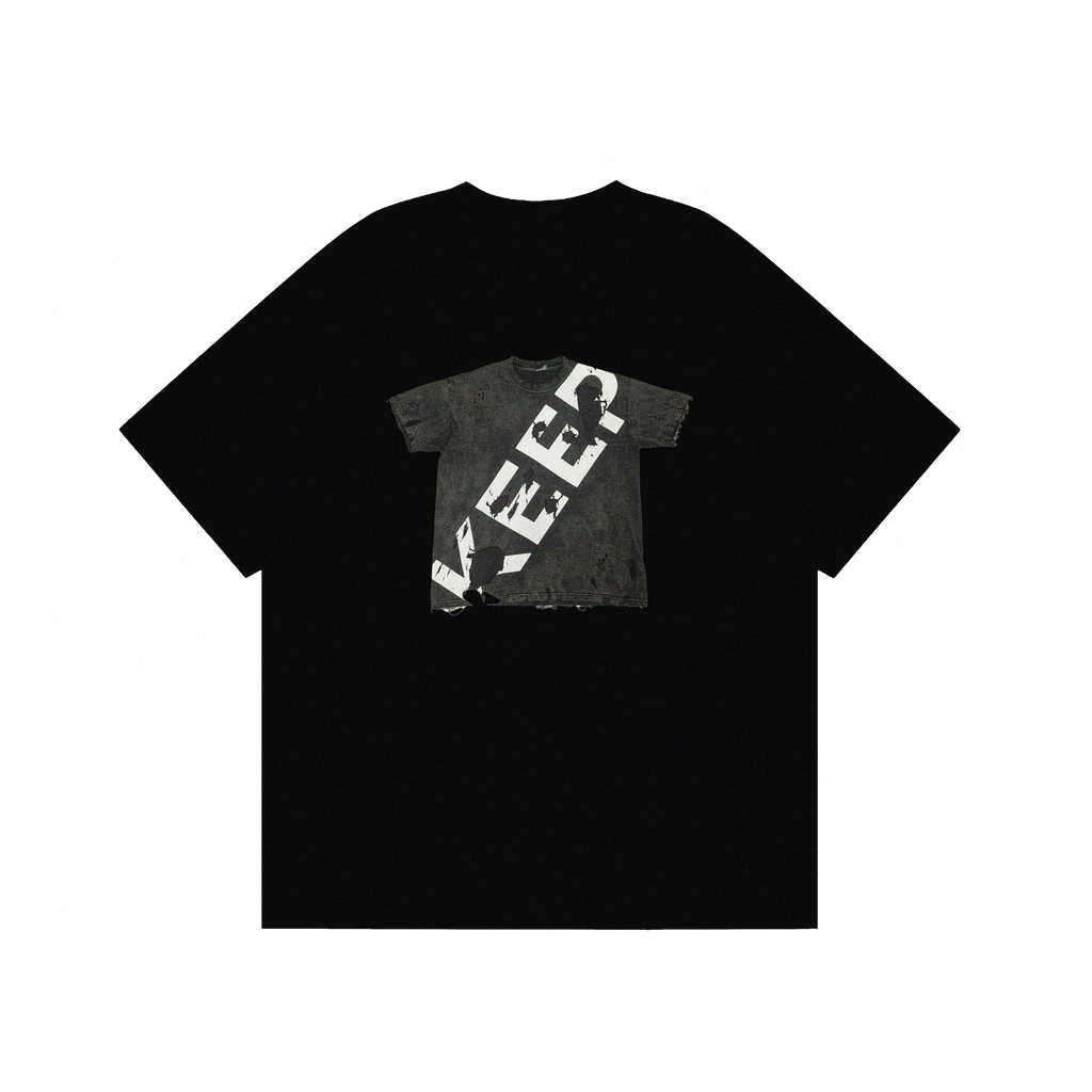 KS TEE ON TEE BLACK